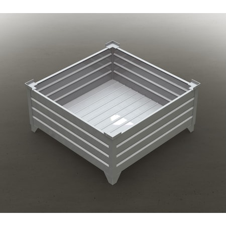 Topper Industrial 51005-X 49.5 L, 49.5 in W, 23.5 H, Steel, Telegray 2 51005-X